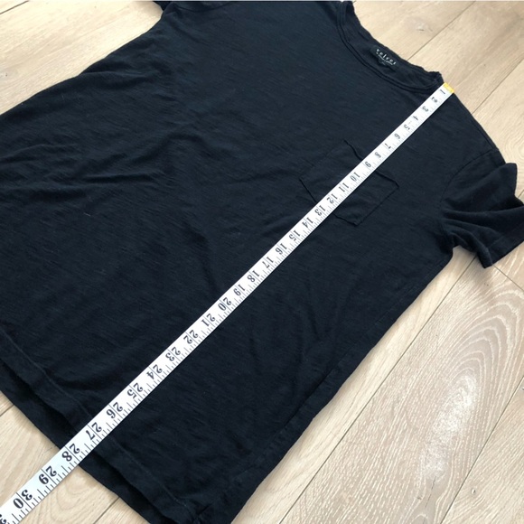 Velvet by Graham & Spencer Pocket T Shirt in Black Size S - Picture 8 of 8
